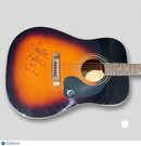 Justin Bieber Signed Guitar PSA Authentic Autographed Music
