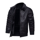 Autumn And Winter New Leather And Fur Men's Jacket