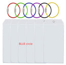 Luggage Label Vertical Transparent Sealed Waterproof ID Card Holder