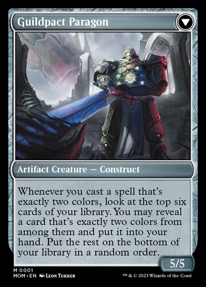 Invasion of Ravnica // Guildpact Paragon (MOM-001) - March of the Machine