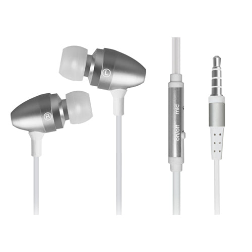 4 Sets 3.5mm In-Ear Headphones with Mic