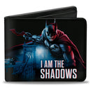 Bi-Fold Wallet - The BATMAN I AM THE SHADOWS Pose and Bridge Scene