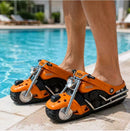 Funny Motorcycle-shaped Slippers Mens Style
