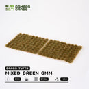 Gamers Grass Tufts: Mixed Green 6mm- Small