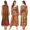 Vintage Disco Hippie Costume Primitive Tribal Goddess