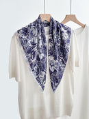 Women's Vintage High-end Outer Silk Scarf