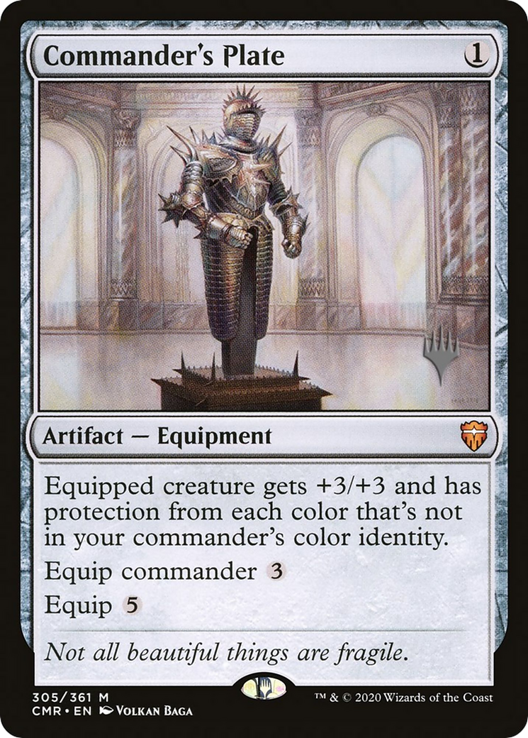 Commander's Plate (PPMKM-305) - Commander Legends Promos