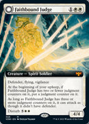 Faithbound Judge // Sinner's Judgment (VOW-348) - Innistrad: Crimson Vow: (Extended Art, Double Faced Transform)