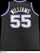 Jason Williams Signed Jersey PSA Sacramento Kings Autographed