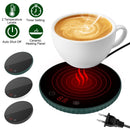 Desktop Electric Cup Warmer 8Hours Auto Off Overheating Protection Smart Timer Setting 2 Temperature Levels 104¡F to 140¡F Ceramic Heating Panel For O
