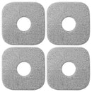 4PCS Microfiber Mop Pads – Reusable, Washable Flat Mop Refills