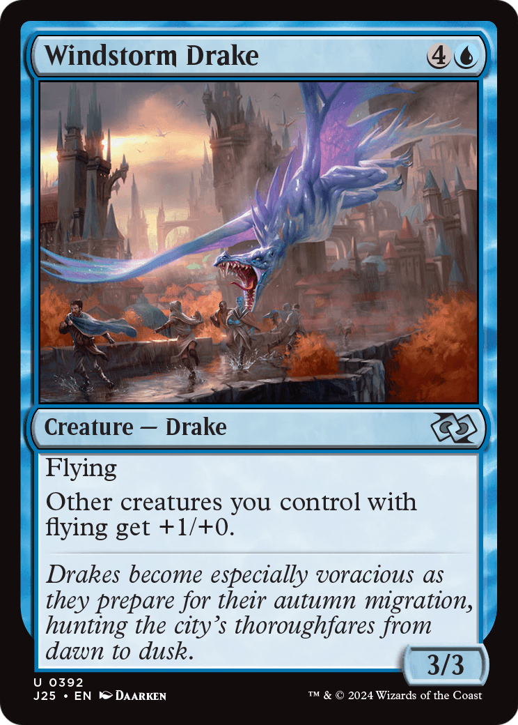Windstorm Drake (J25-392) - Foundations Jumpstart