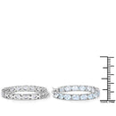 5.70 Carat Genuine Blue Topaz .925 Sterling Silver Earrings