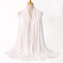 Cross-border Arrival Malaysia Natural Wrinkle All-match Scarf