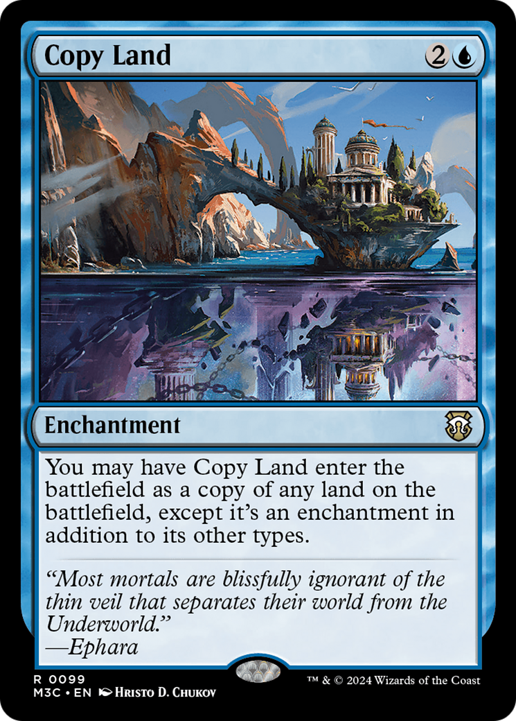 Copy Land (M3C-099) - Modern Horizons 3 Commander