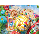 Greetings From The Beach - 550 Piece Jigsaw Puzzle