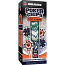 Chicago Bears 100 Piece Poker Chips