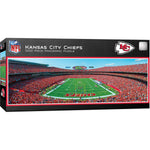 Kansas City Chiefs - 1000 Piece Panoramic Jigsaw Puzzle - End View