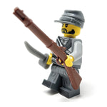 Civil War Confederate Soldier - Custom LEGO Military Minifigure B3 Customs B3 Customs 