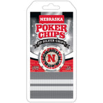 Nebraska Cornhuskers 20 Piece Poker Chips