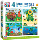 World of Eric Carle 100 Piece Jigsaw Puzzles 4-Pack