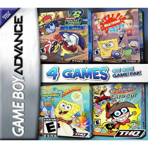 Nickelodeon Four Game Pack: Volume 2 (Gameboy Advance)