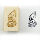 Clown Skull 2 Stamp Block
