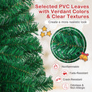 Artificial PVC Christmas Tree with Solid Metal Stand