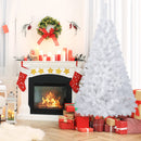 8 ft White Artificial PVC Christmas Tree with Stand