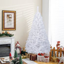 8 ft White Artificial PVC Christmas Tree with Stand