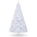 8 ft White Artificial PVC Christmas Tree with Stand