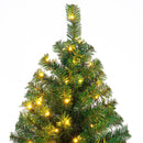 9 Feet Pre-Lit PVC Artificial Christmas Tree with 700 LED Lights