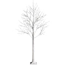 Pre-lit White Twig Birch Tree for Christmas Holiday with LED Lights