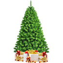Snow Flocked Artificial Christmas Tree with Metal Stand