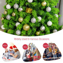 Snow Flocked Artificial Christmas Tree with Metal Stand