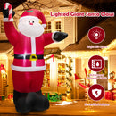 8 Feet Inflatable Santa Claus Decoration