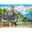 Hometown Gallery - Rambling Rose Cottage 1000 Piece Jigsaw Puzzle