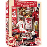 Wisconsin Badgers - Locker Room 500 Piece Jigsaw Puzzle