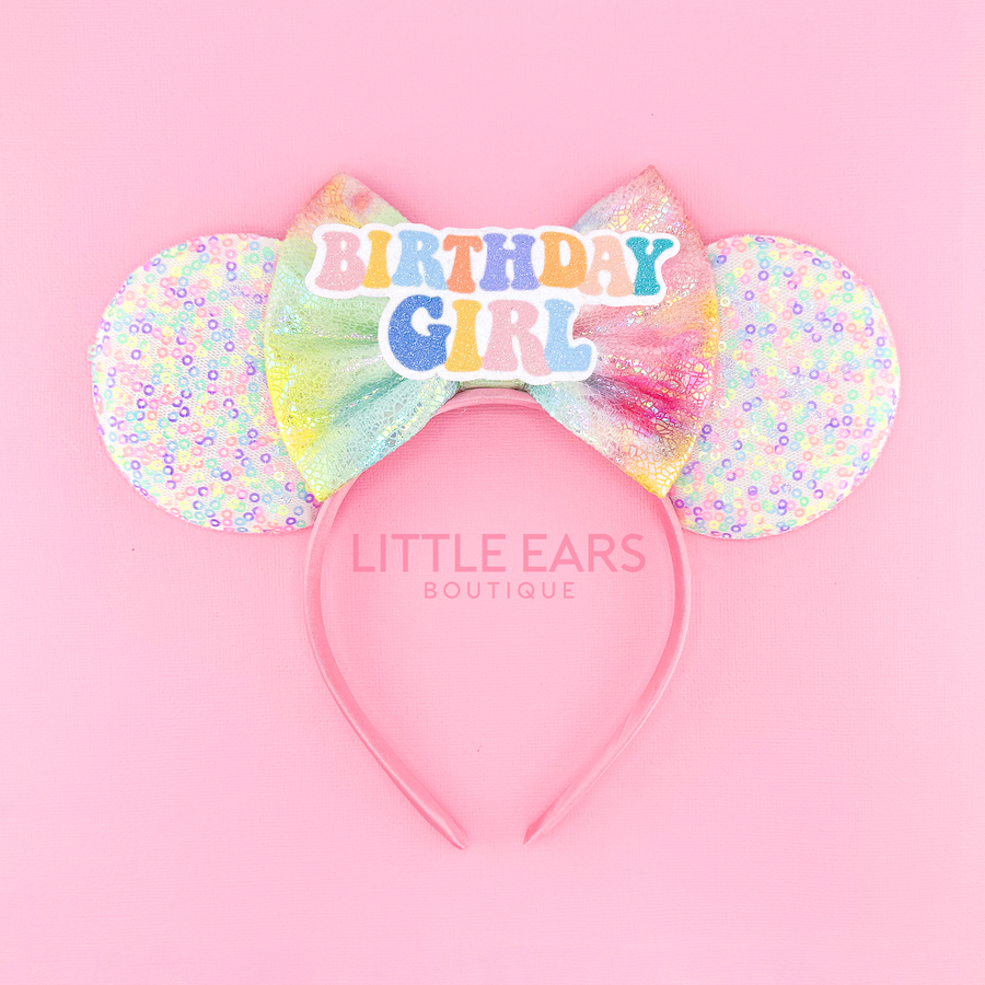 Confetti Birthday Mickey Ears