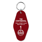 Continental Hotel Room Keychain