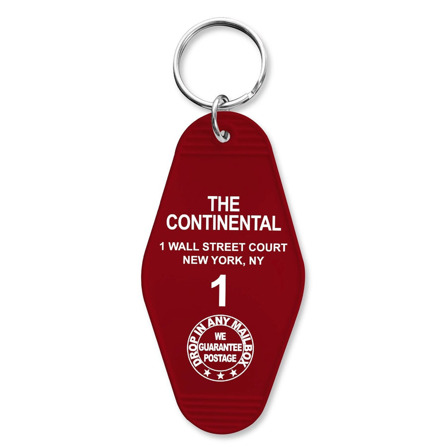 Continental Hotel Room Keychain