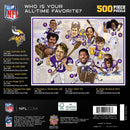 Minnesota Vikings - All-Time Greats 500 Piece Jigsaw Puzzle