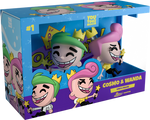 PREORDER (Estimated Arrival Q3 2024) Youtooz: The Fairly Oddparents - Cosmo and Wanda Vinyl Figure 2-Pack