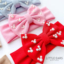 Cotton Baby Bow Headband