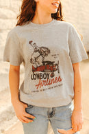 Cowboy Airlines Graphic Tee