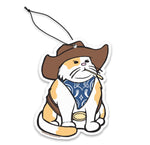 Cowboy Cat Air Freshener