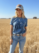 Cowboy Patriot Graphic Tee