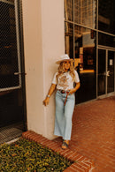 Cowboy Santa Christmas Graphic Tee