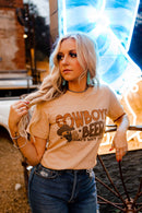 Cowboys & Beer Western Graphic Tee