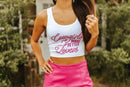 Cowgirls Make Better Lovers Cropped Tank Top